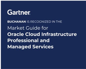 Banner recognizing participation in the Gartner Market Guide for OCI Services