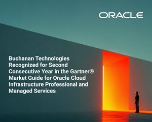 Press release announcing Buchanan Technologies' inclusion in the Gartner Market Guide for Oracle Cloud Infrastructure