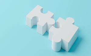 Image showing 2 puzzle pieces