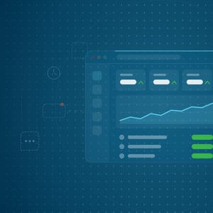 dashboard shows all green while a delay, a waiting message and an alert go unnoticed outside it.
